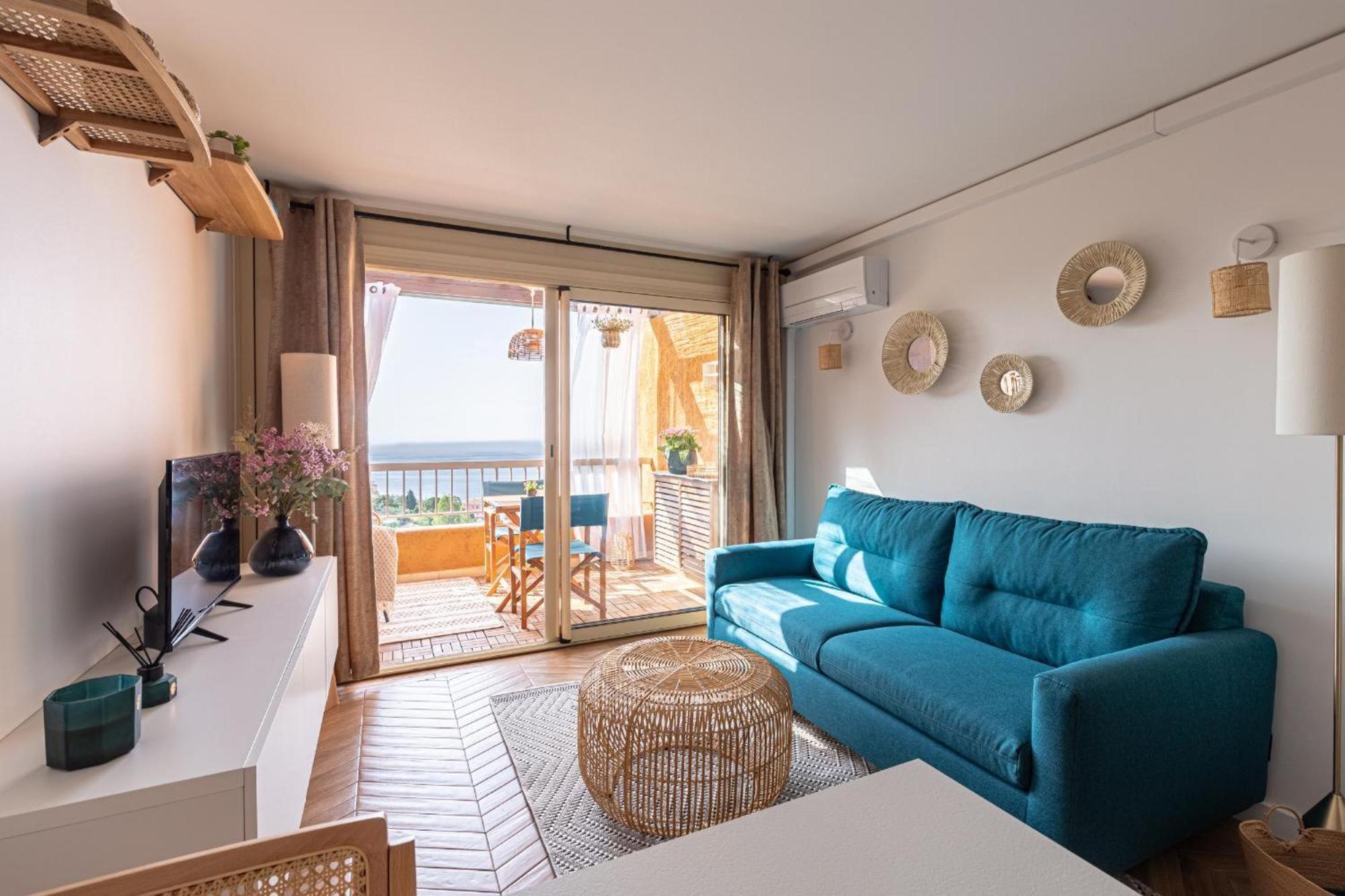 Vue Mer Et Jardin Théoule-sur-Mer Екстериор снимка