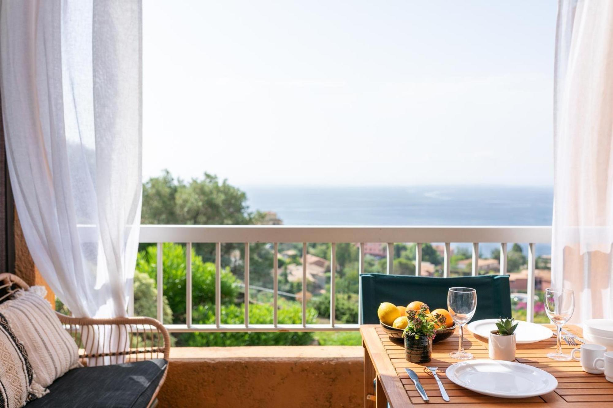 Vue Mer Et Jardin Théoule-sur-Mer Екстериор снимка